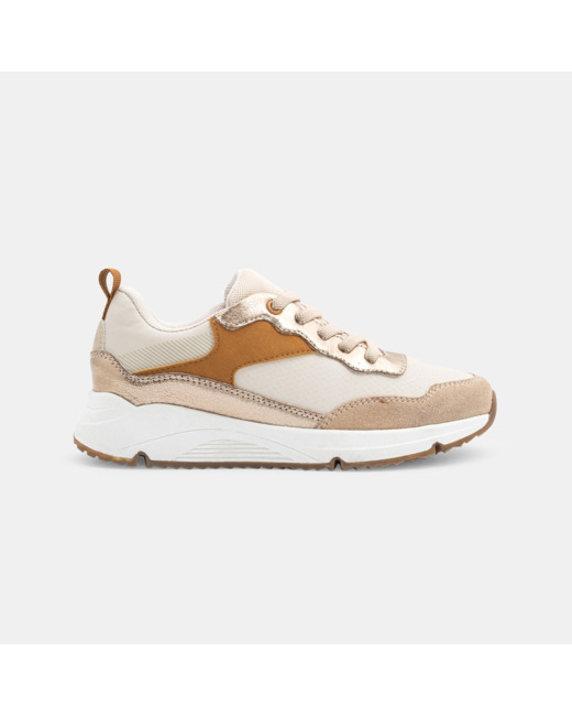 Tennis cuir fille hot sale