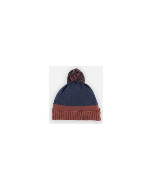 Bonnet tricoloudoux à pompon