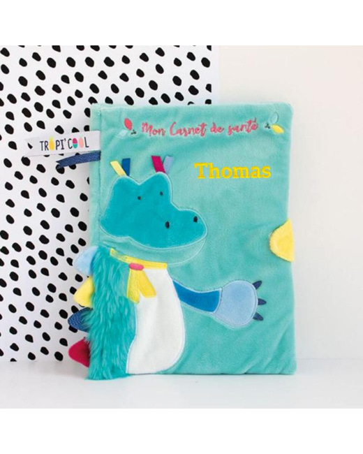 Protège carnet de santé - Crocodile Tropi'cool