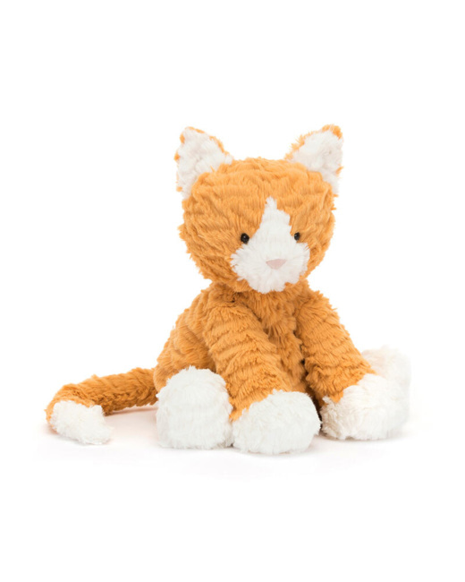 Peluche chat roux Fuddlewuddle Medium