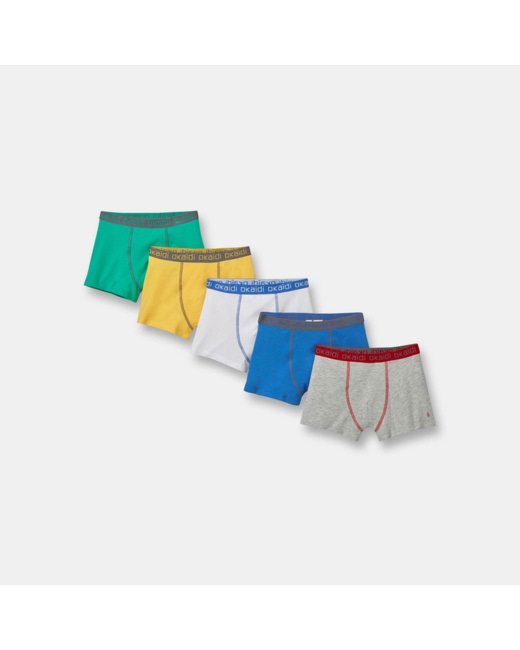 Lot de 5 boxers garçon