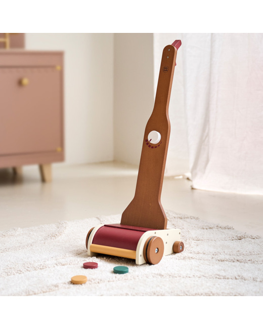 Jouet Aspirateur Noyer