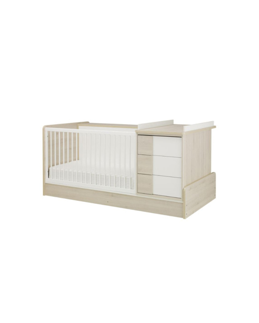 Lit compact évolutif bébé 70x140 Sacha