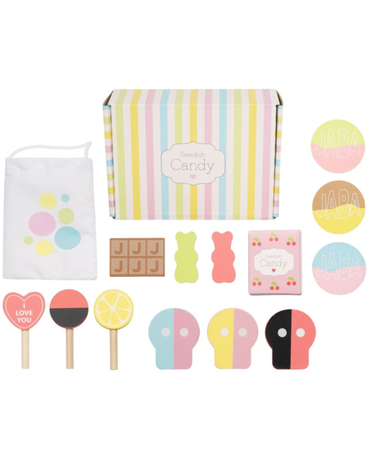 Boîte de bonbons en bois