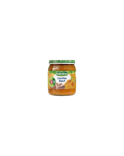 Carottes boeuf 250 g dès 12 mois