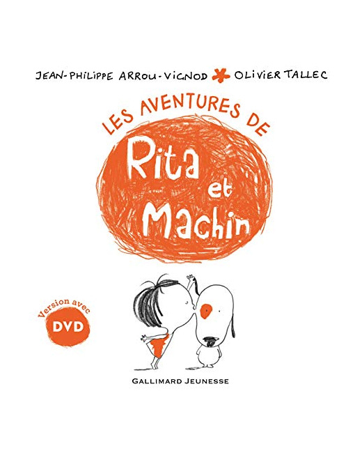 Livre Compilation Rita Et Machin Livre-Dvd