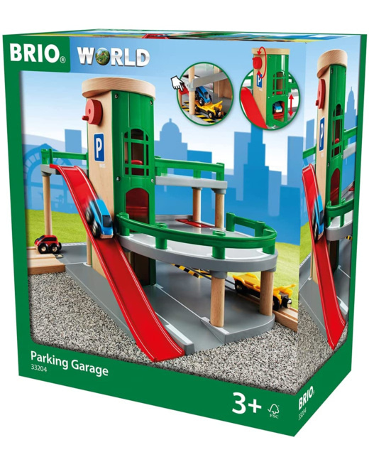 Garage rail et route