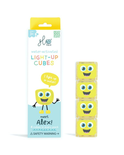4 cubes lumineux