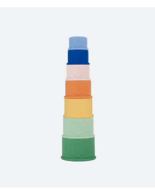 Jouets de bain empilables