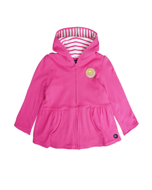 Sweat à capuche Kids - coton - Fucsia