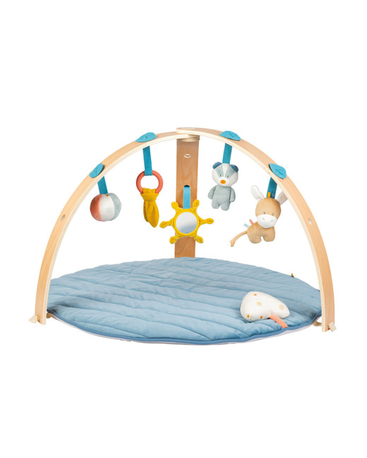 Tapis d'éveil avec arches en bois Felix & Leo