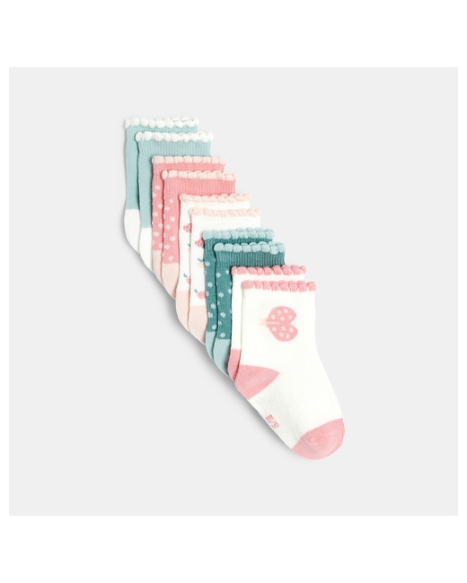 Chaussettes bords festonnés (lot de 5)