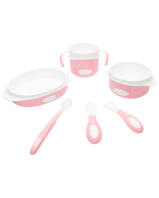 Set repas avec couverts en silicone Mix'N'Match