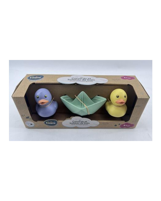 Canards et bateau de bain