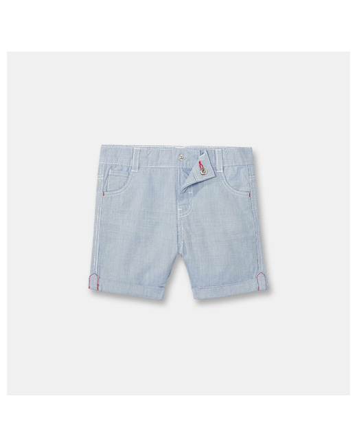 Short toile rayé