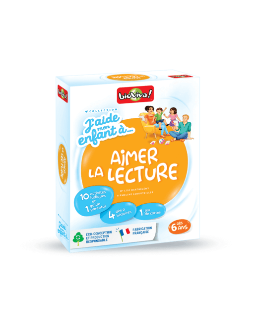Jeu éducatif J'aide mon enfant à... aimer la lecture
