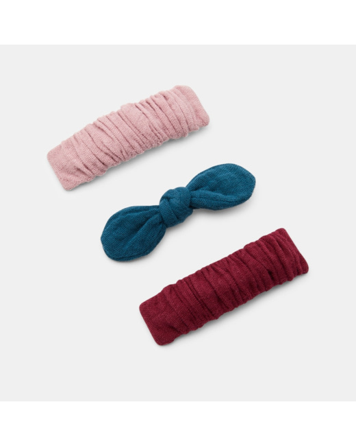Barrettes fantaisie (lot de 3) bleu fille