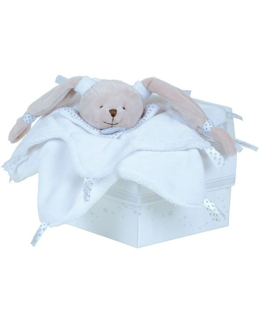 Doudou lapin céleste