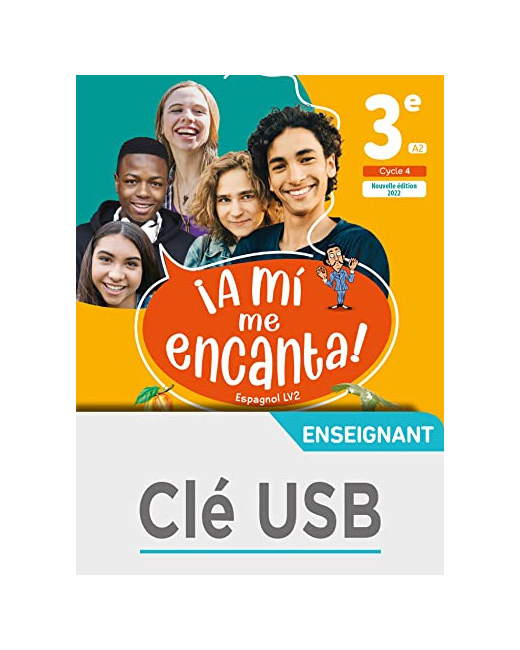 A mi me Encanta cycle 4 3e - Clé USB - Ed. 2022