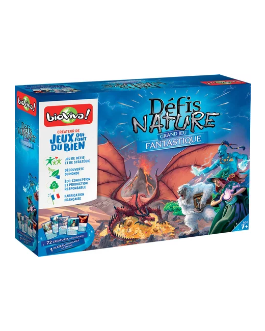 Jeu éducatif Le grand jeu Défis Nature Fantastique