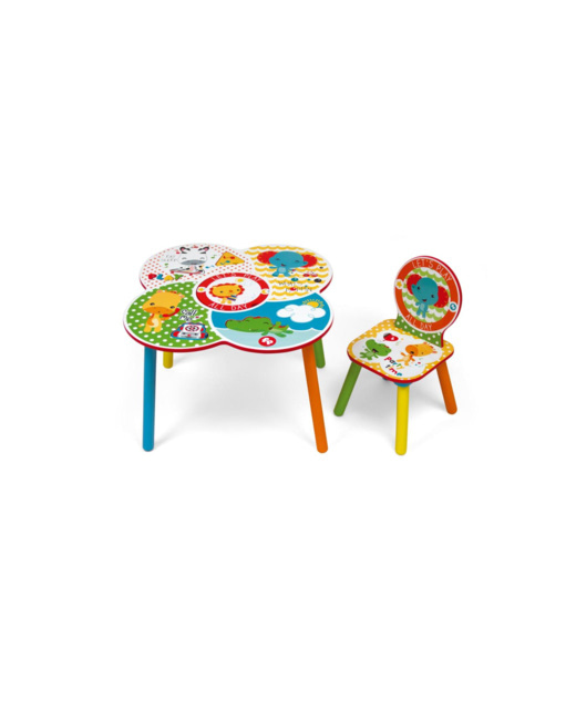 Table et chaise en bois