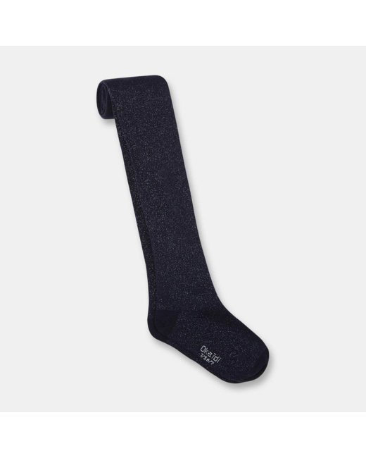 Collants chauds irisés bleus fille
