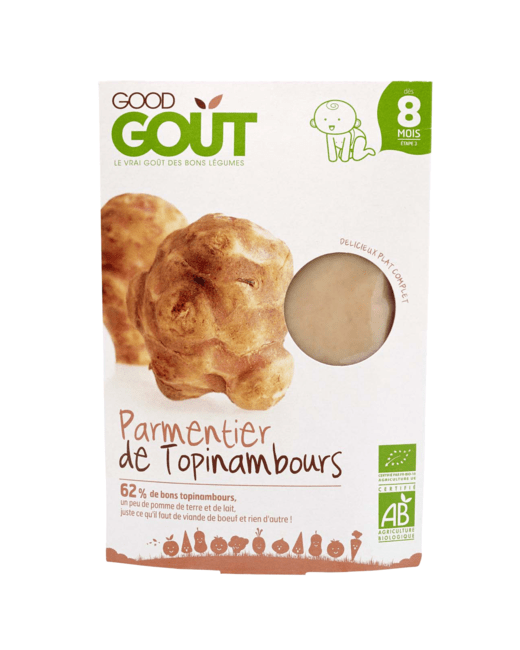 Parmentier de topinambours