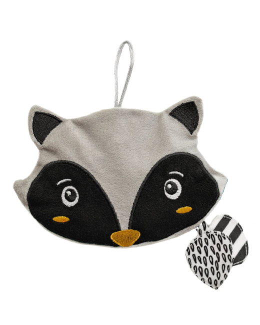 Doudou bouillotte chaud et froid avec noyaux de cerise