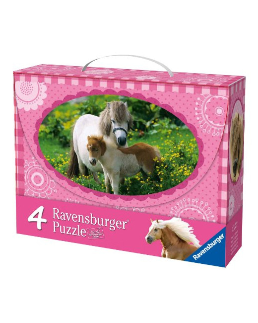 Puzzle - Chevaux de rêve - 2x81 pièces
