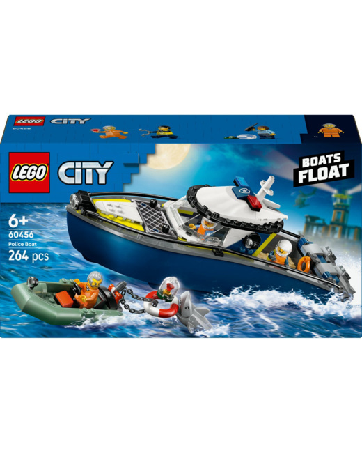 La course-poursuite en bateau de police City