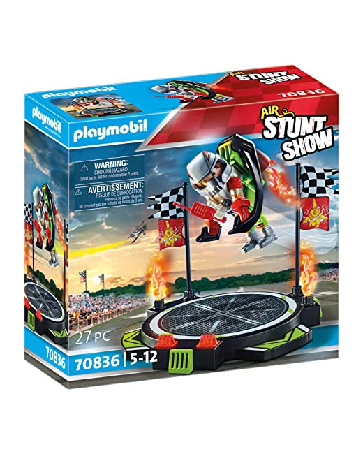 Playmobil Stuntshow - Pilote avec réacteur dorsal