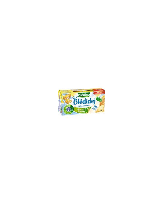 BLEDIDEJ Biscuité pomme 2 x 250 ml dès 8 mois