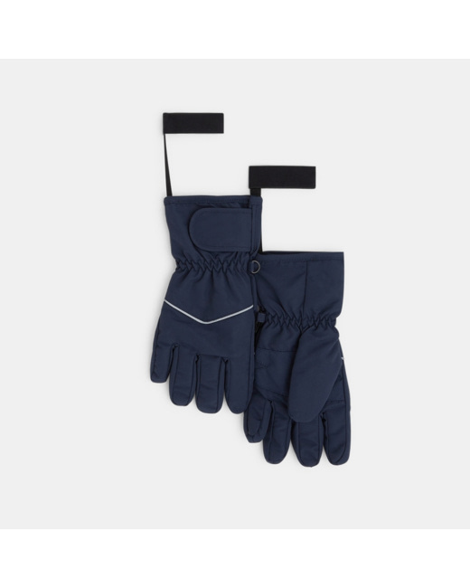 Gants de ski imperméables gris garçon