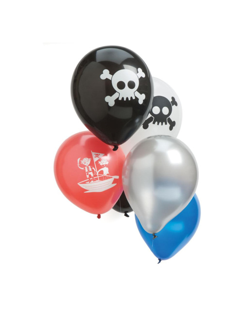 12 ballons Pirates