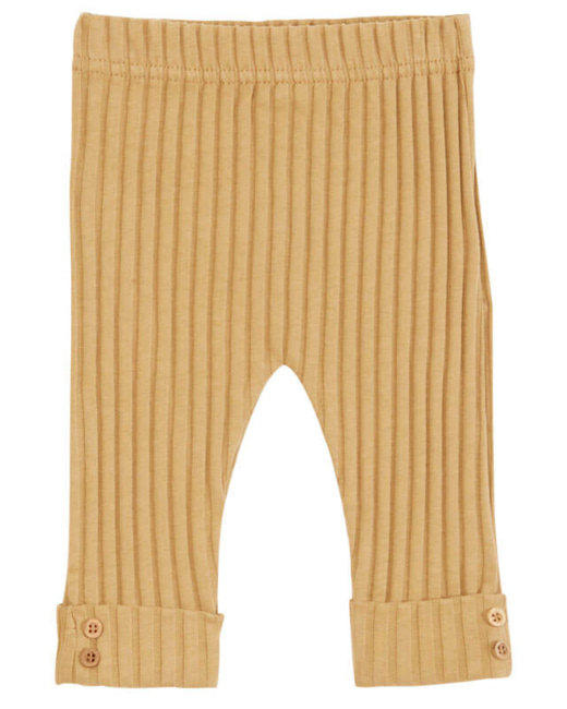 Legging cote uni Biscotte