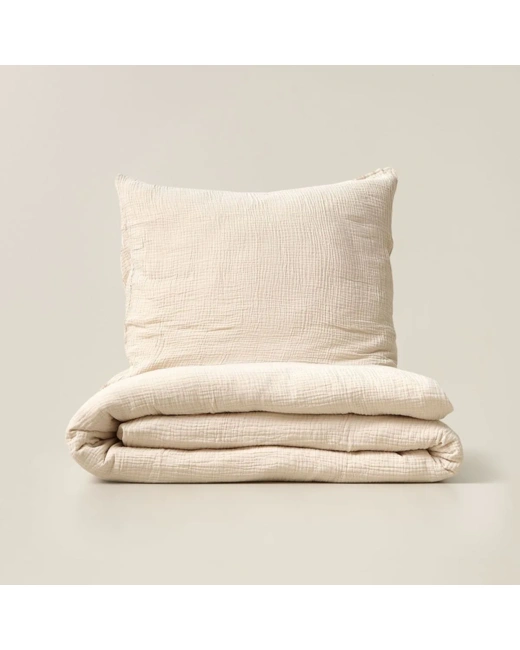 Housse de couette en gaze de coton bilogique
