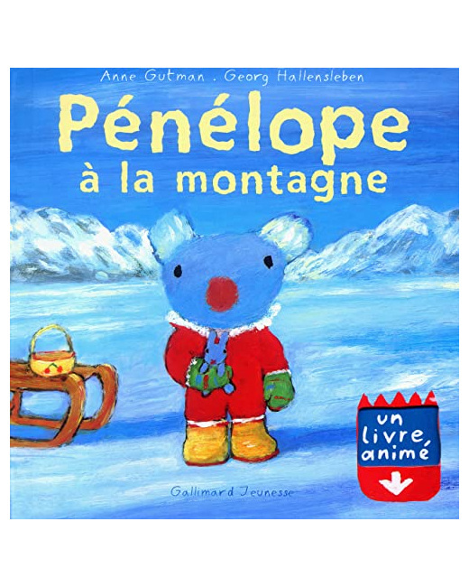 Livre Pénélope À La Montagne - Un Livre Animé - De 2 À 5 Ans