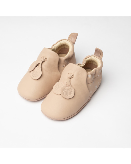 Chaussons en cuir bébé Bérénice