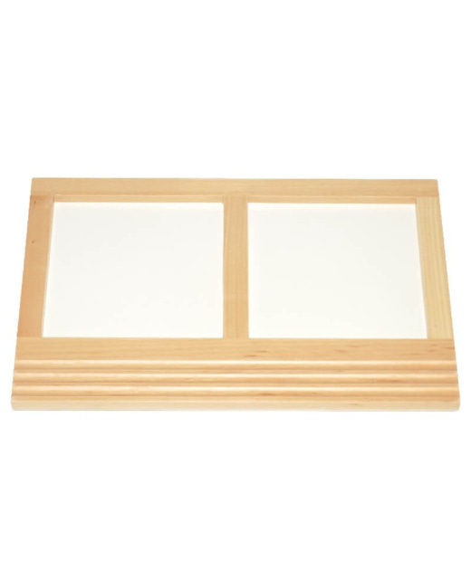 Plateau de présentation des formes à dessin