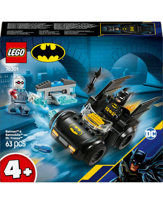 Batman et la Batmobile contre Mr.Freeze