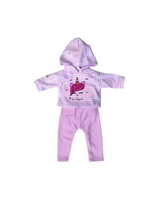 Ensemble pour poupée 42 cm - Sweat licorne et legging One World One Future