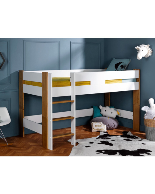 Lit mi-hauteur Scandi 90x190