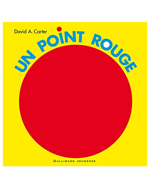 Livre Un Point Rouge - Pop-Up - A Partir De 3 Ans