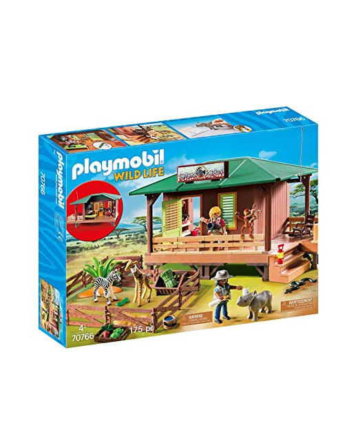 Playmobil Wild Life - Centre de soins pour animaux de la savane
