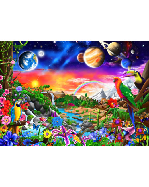 Puzzle Cosmic Paradise