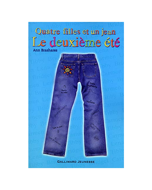 Livre Quatre Filles Et Un Jean : Le Deuxième Eté