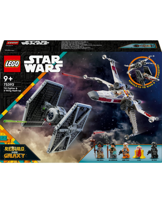 TIE Fighter et X-Wing Star Wars