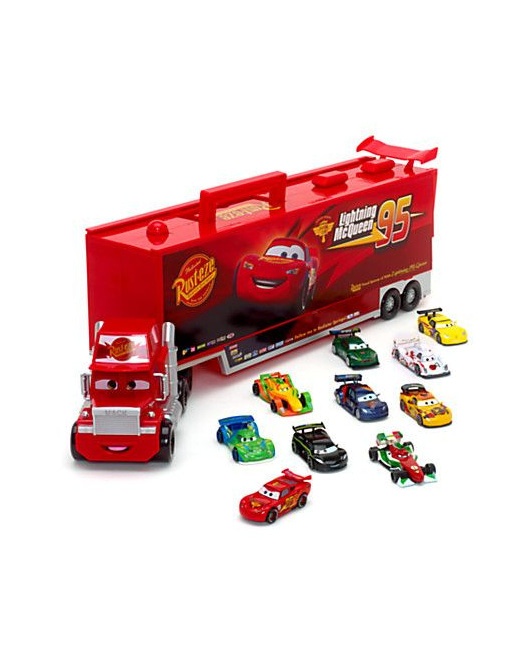Ensemble Mack parlant et 10 voitures miniatures Cars
