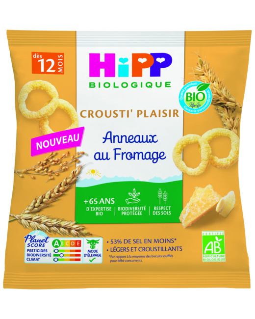 Anneaux au fromage Bio