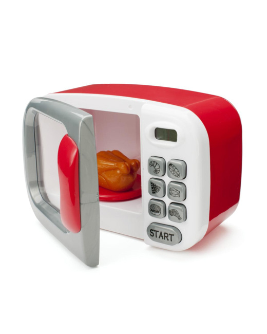 Four à micro-ondes avec poulet